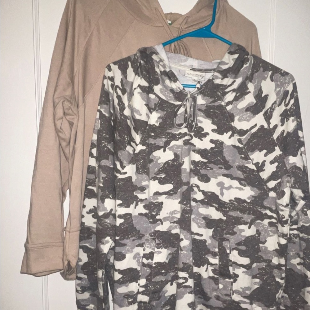 2 hoodies